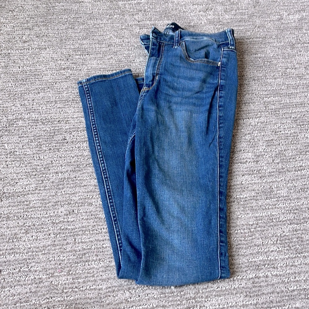 High rise super skinny Hollister jeans